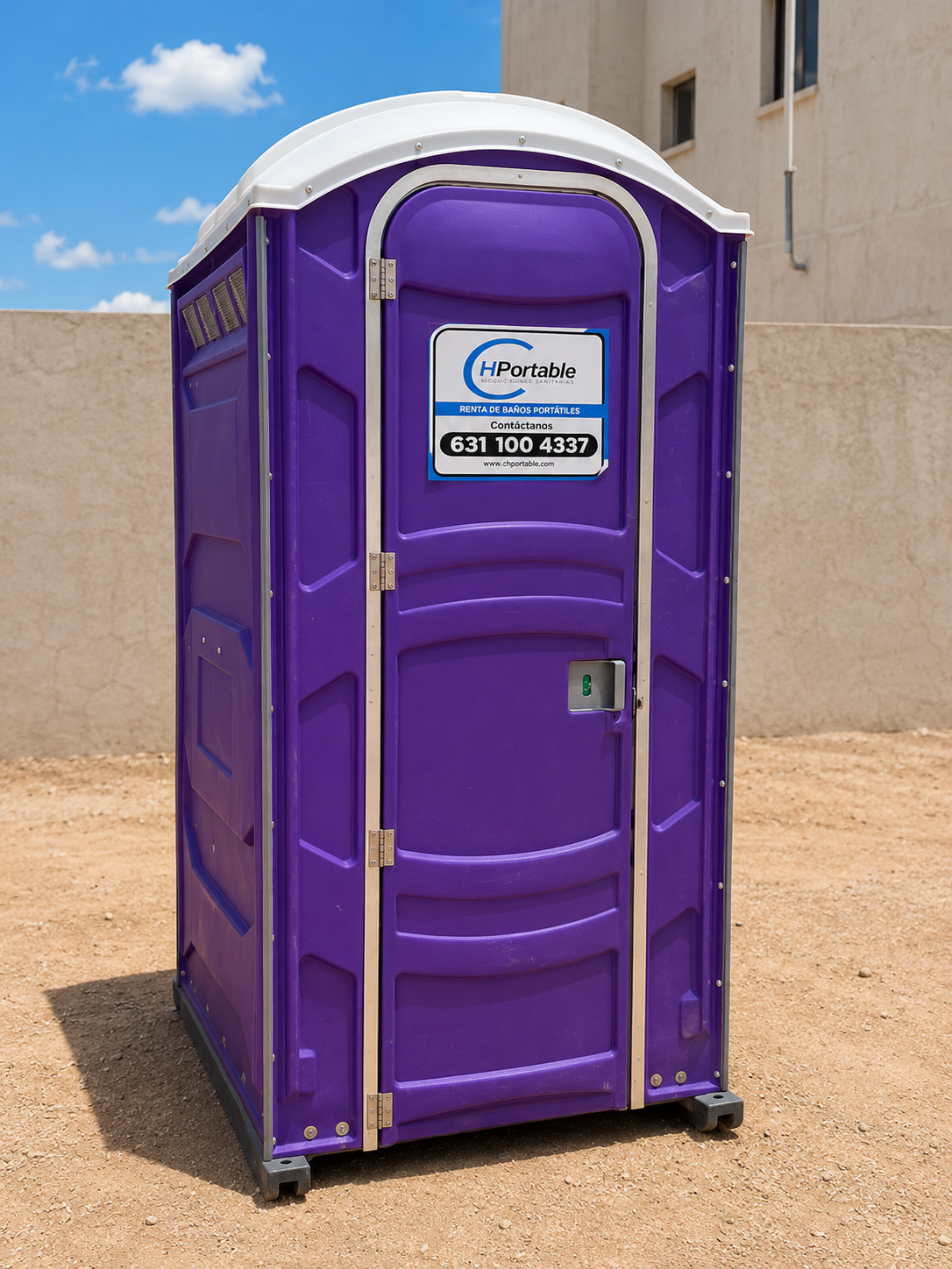 Baño portátil para eventos