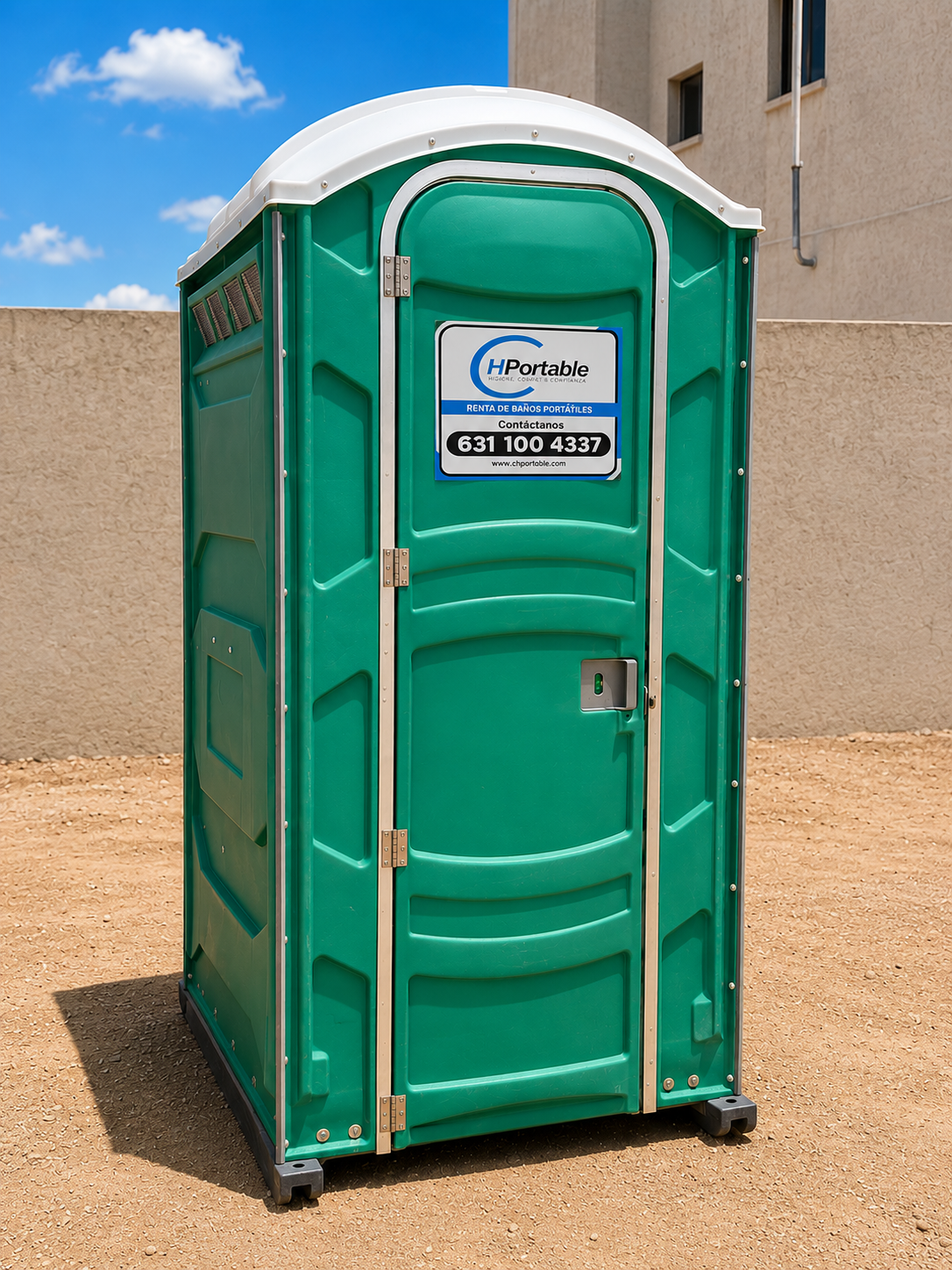 Baño portátil para obra